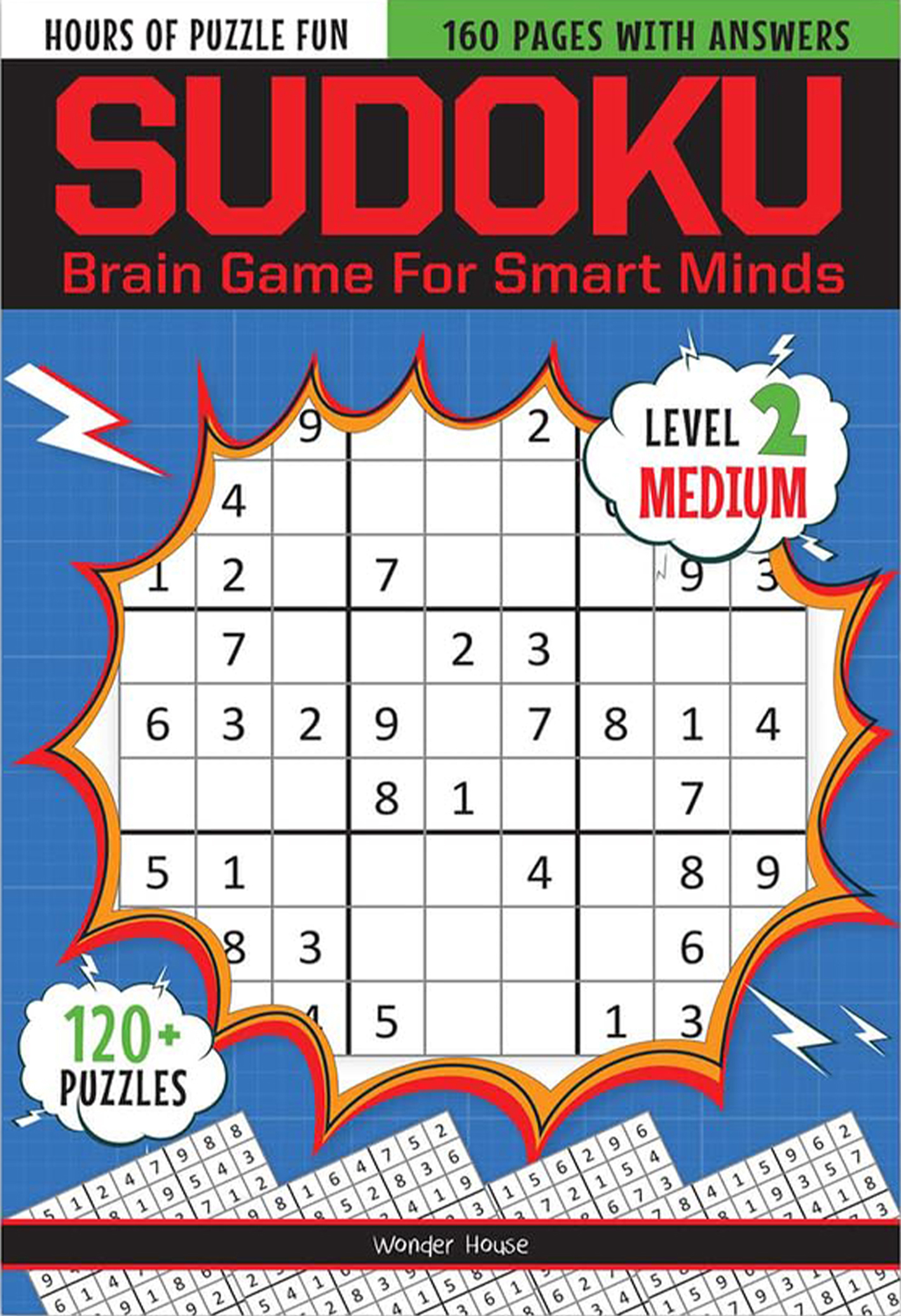 Sudoku- Brain Games For Smart Minds Level 2 Medium